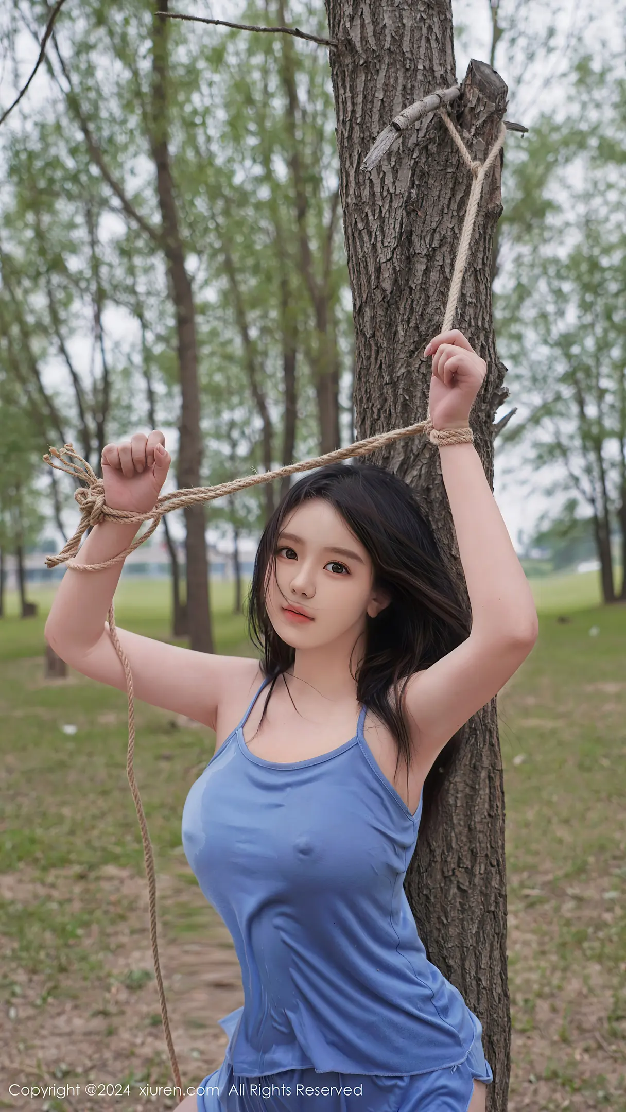 图片[5]-[XiuRen秀人网]VOL.8777 模特小薯条nienie性感浅红色泳装+浅蓝色吊带秀曼妙身姿诱惑写真73P-秀人网官方网站